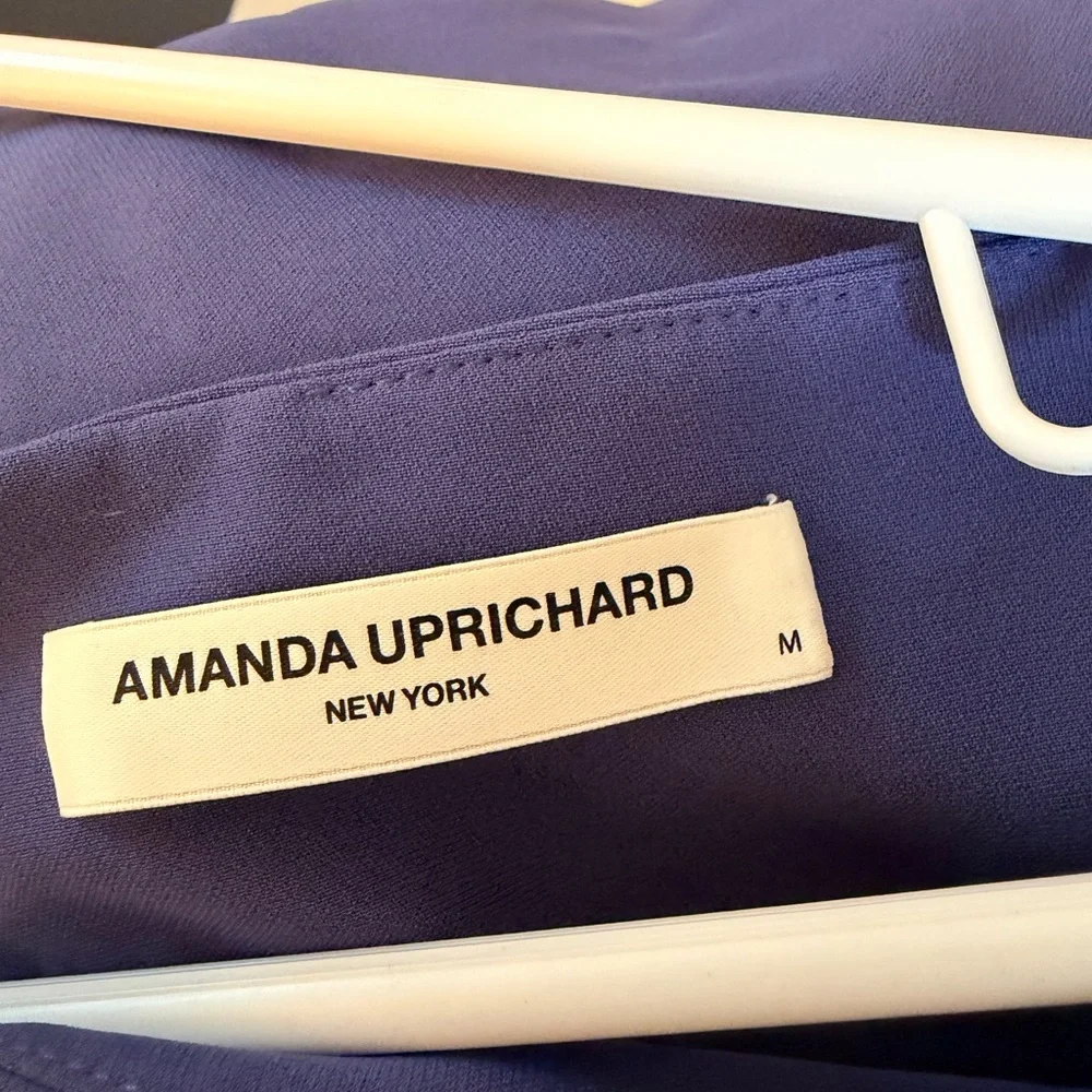 Amanda Uprichard Banco Dress Royal blue - Picture 3 of 3